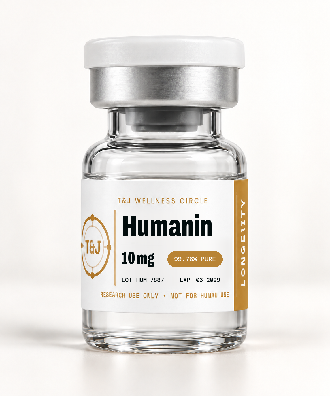T&J Wellness Circle Humanin 10mg vial